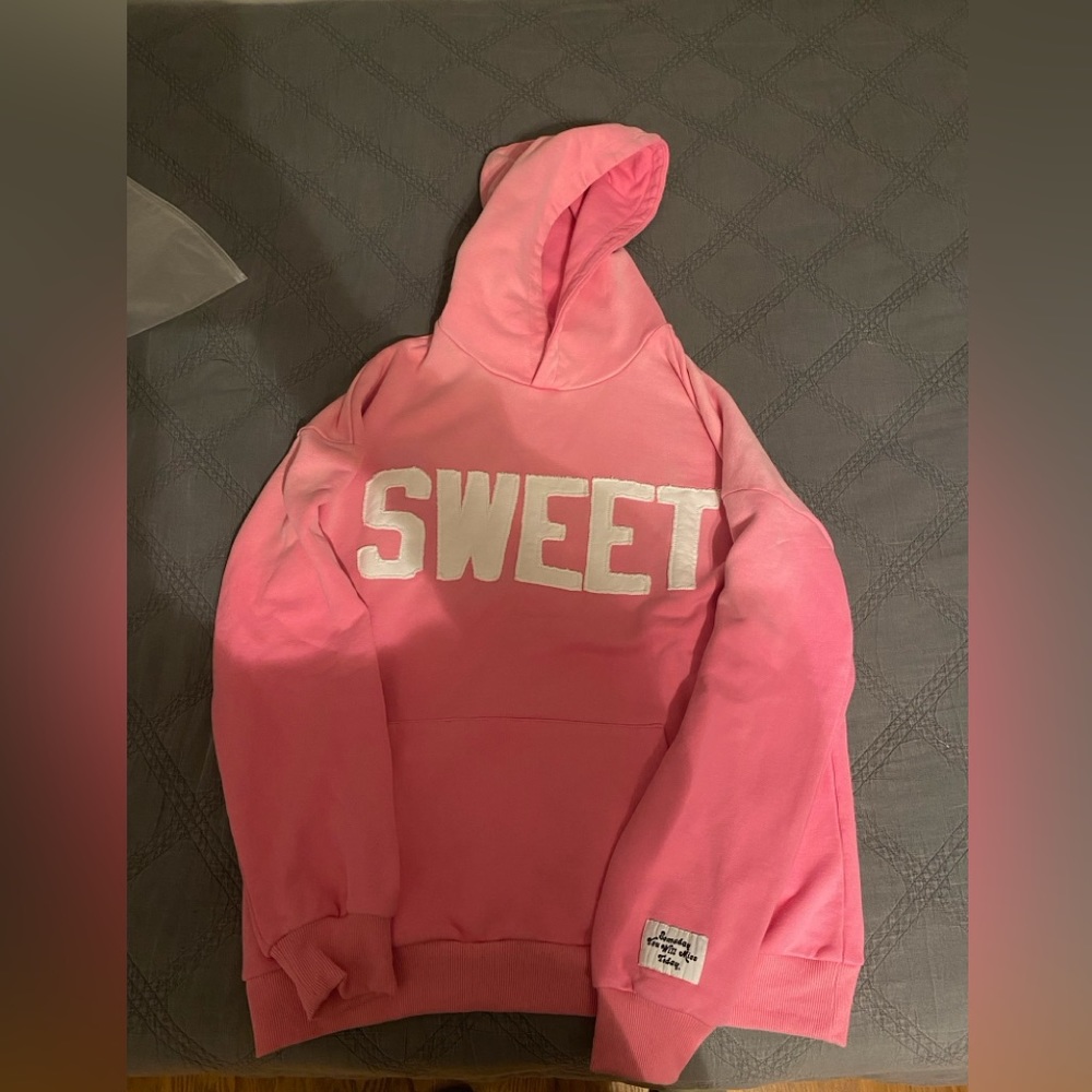 SWEET HAT CO. Sweatshirt (Medium, pink ombre) sold out online!